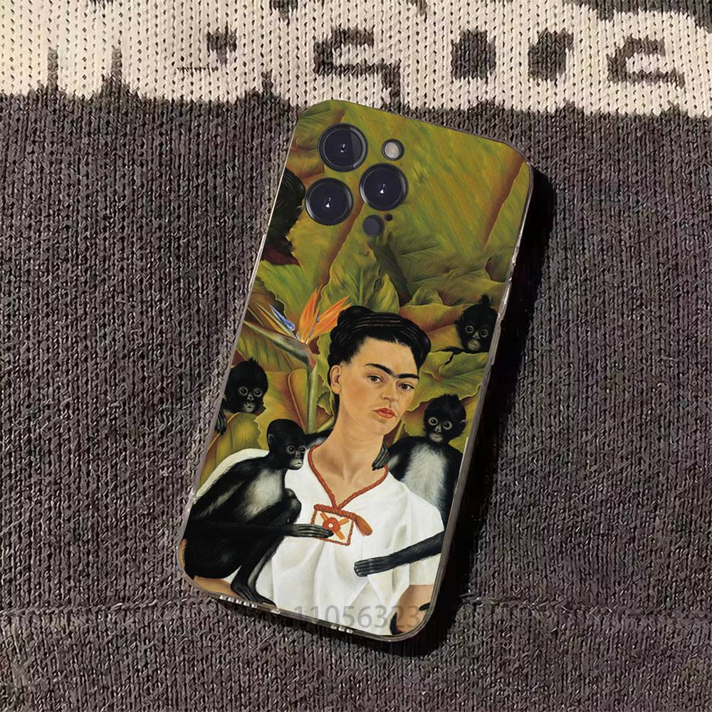 Чехол для телефона Artist F-Frida K-Kahlos для iPhone 11Pro 13 12 11 Pro Max 16e 17 Air 16 15 14 Plus 11ProMax