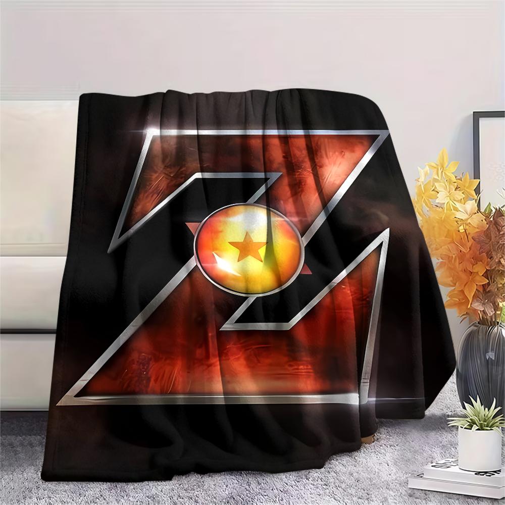 Dragon Ball characters Print Flannel Blanket,High quality Comfortable for All Seasons,Home Decor,Warmth and Comfort,Perfect for Christmas Gifts