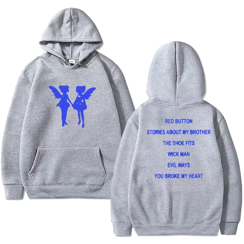 Drake For All the Dogs Album Double Sided printed Hoodie Men women fashion Y2k Sweatshirt Unisex Fleece Long sleeve pullovers