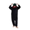 Tishsiz Bir Qismli Pajama Kospley Kostyumi Kattalar Kigurum Flanel Onesisi Hellouin uchun Butun Tanani Qoplaydigan Kiyim