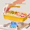 Disposable Rectangular Aluminum Foil Food Container