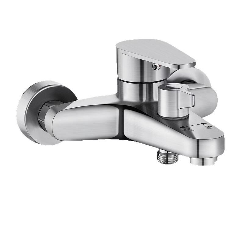 TLXT Wall-Mounted Shower Faucet with Shower Set