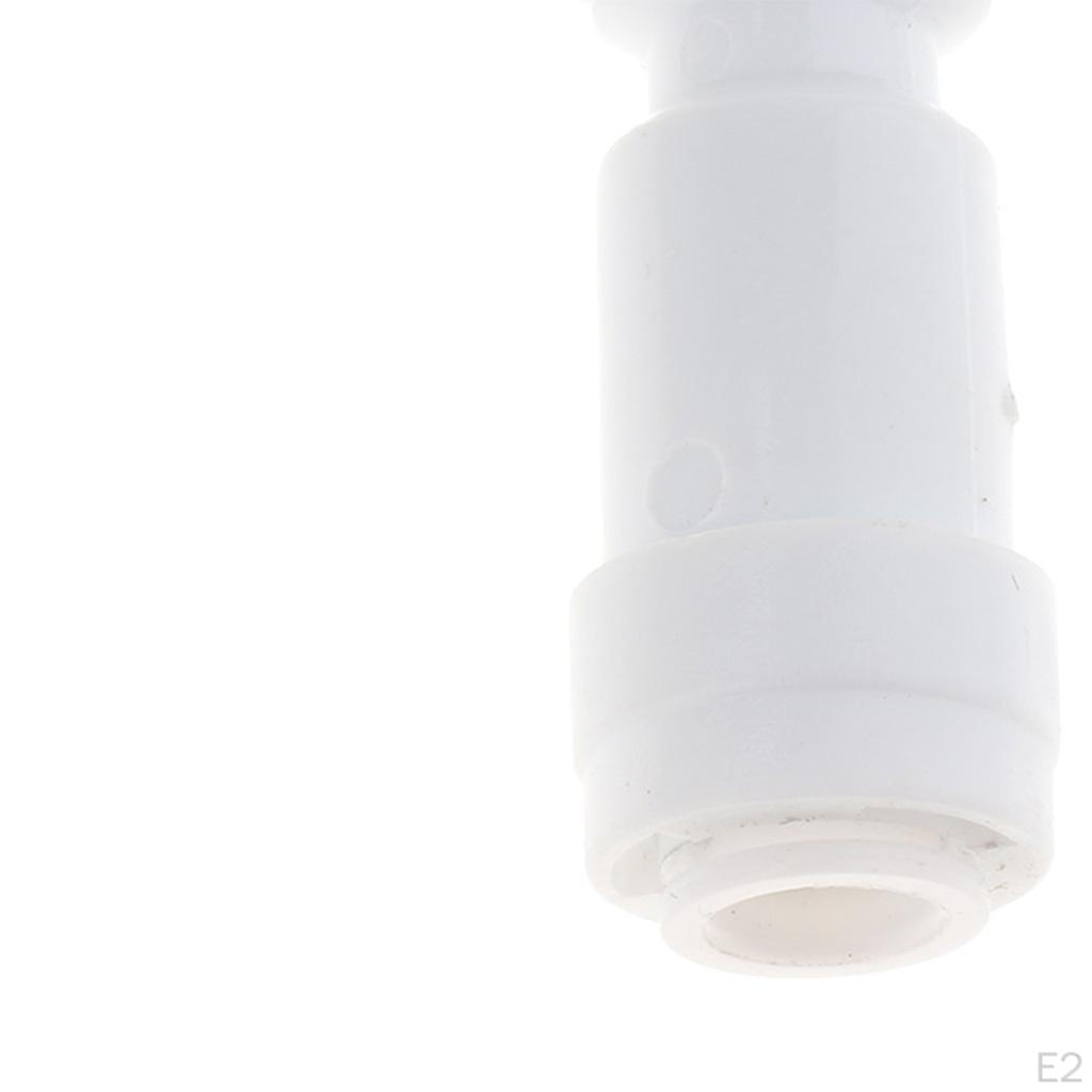 Водяной прямой клапан 1/4-дюймовый фитинг соединительные детали для фильтров/осмоса RO - 1 шт.