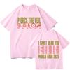 PIERCE THE VEIL 2025 Symbols 'I Can't Hear You World Tour' Date T-Shirt Oversized Clothing Summer Cotton Tee Unisex T Shirts