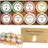 Shower Steamers 8Pcs Bath Salts Shower Sheets For Home SPA Self-Care & Relaxation Valentine's Birthday