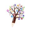 Мультфильм Картина Алфавит Дерево Наклейка На Стену Детский Сад Украшения Наклейки На Стену Домашняя Гостиная 3D Акриловая Наклейка На Стену