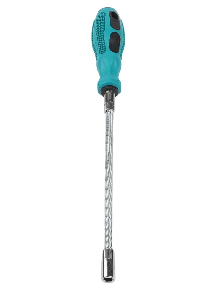 Гибкий 14-дюймовый торцевой отвертка с рукояткой Comfort Grip для легкого использования