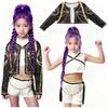 Костюмы на Хэллоуин 3 шт. Костюм Косплея Руми Идол Звезда K-pop Группа Одежда для Ролевых Игр Аниме Сценическое Выступление Рождественские Наряды