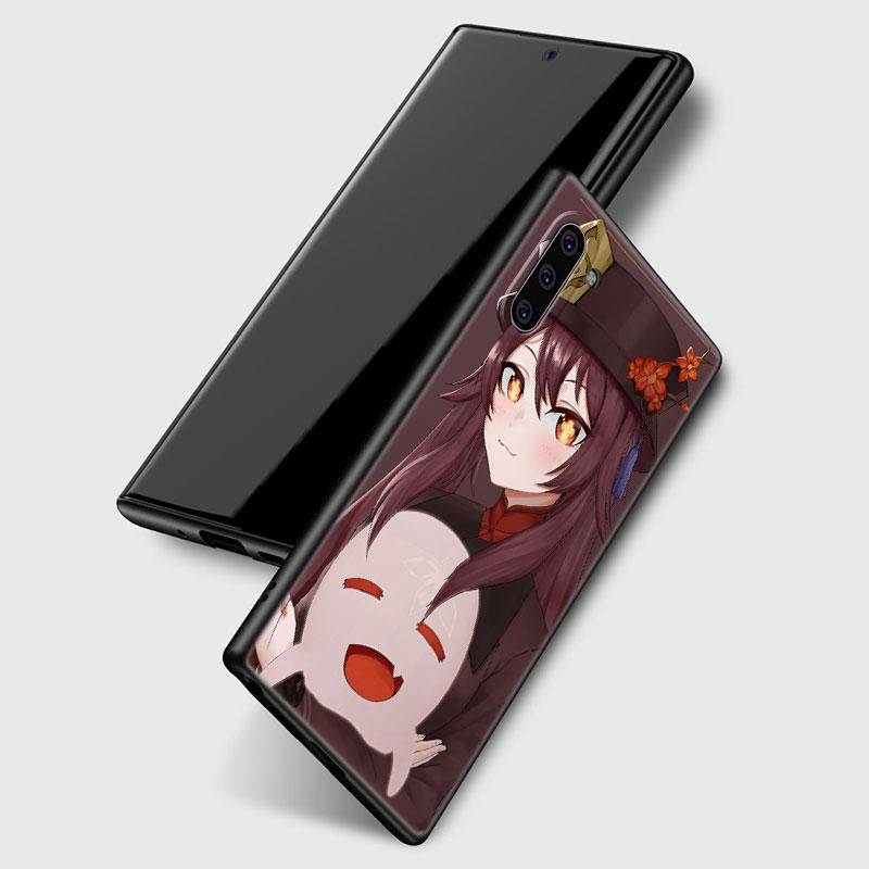 Hu Tao Genshin Impact Phone Case For Samsung M30 M31 S Note 10 20 M04 M13 M32 M14 M23 M33 M34 M42 M52 M53 M54 M11 M12 M21 M22M51