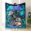 Multiple Sizes Pokemon Cubone Printed Blanket Flannel Fluffy Soft Blanket for Adult Kids Plush Sofa Bed Car Camping Luxury Gifts