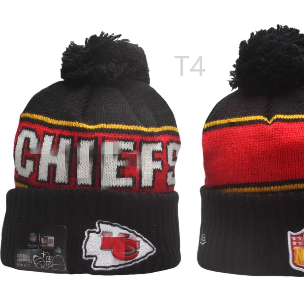 New Rugby Team Hat Autumn And Winter Men'S And Women'S Warm Wool Hat Knitted Embroidery Hat With Ball Knitted Alphabet Hat