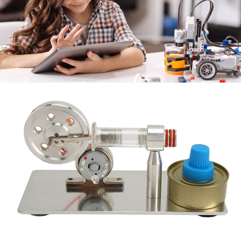 Stirling Engine Miniature Stirling Engine Motor Model Scientific Physical Experiments Toy Demonstrat