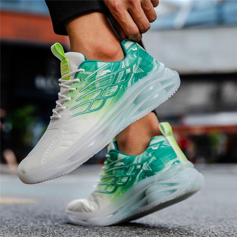 Мужская спортивная повседневная обувь на толстой подошве для тенниса, весна и осень, новые тренировочные дышащие модные мужские кроссовки для бега, большой размер 47