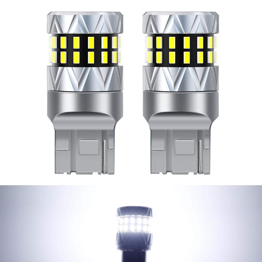 2 шт. P21W Led 1156 BA15S PY21W BAU15S BAY15D P21/5W 1157 Светодиодные лампы T20 7440 W21W WY21W 7443 W21/5W 42SMD Автомобильный указатель поворота Задний тормоз Авто лампа