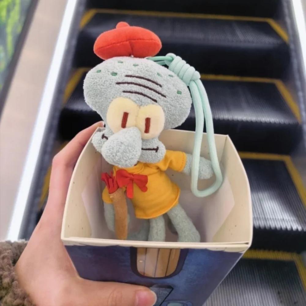 Оригинальная Хит Продаж Сквидвард Серия «Один День» Blind Box Мультяшная Аниме Фигурка Mystery Box Настольная Модная Игрушка Украшение Подарок Девочке
