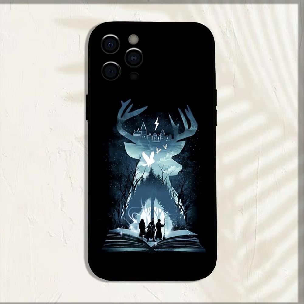 Чехол для телефона Film The L-Lord R-Rings для iPhone 16,15,14,13,12,11,Pro,X,XS,Max,XR,Plus,Mini Мягкий Черный Чехол