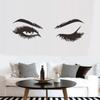 Background Wall Sticker Decor Display DIY PVC Art Lash Face Girl Eyelash