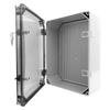 Unibox Housing With Mounting Plate Transparent Cover Ip65 Uni-1/T