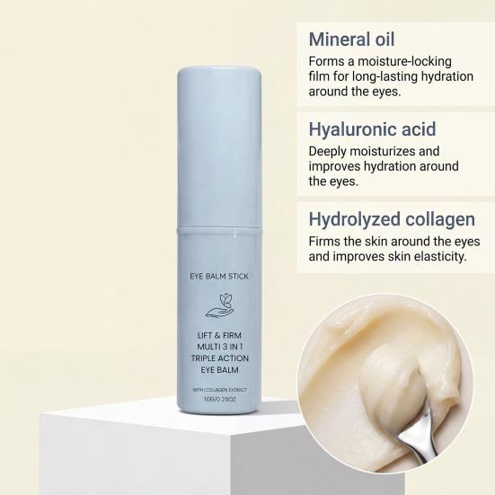 10g Under Eye Balm Stick Hydrating Eye Balm Stick Under Eye Brightener 1 Pc