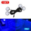 Car Interior Atmosphere Lamp Refitted LED Flash Decoration Lamp Sole Lamp Three Color Inside the Car Foot Ambient Light