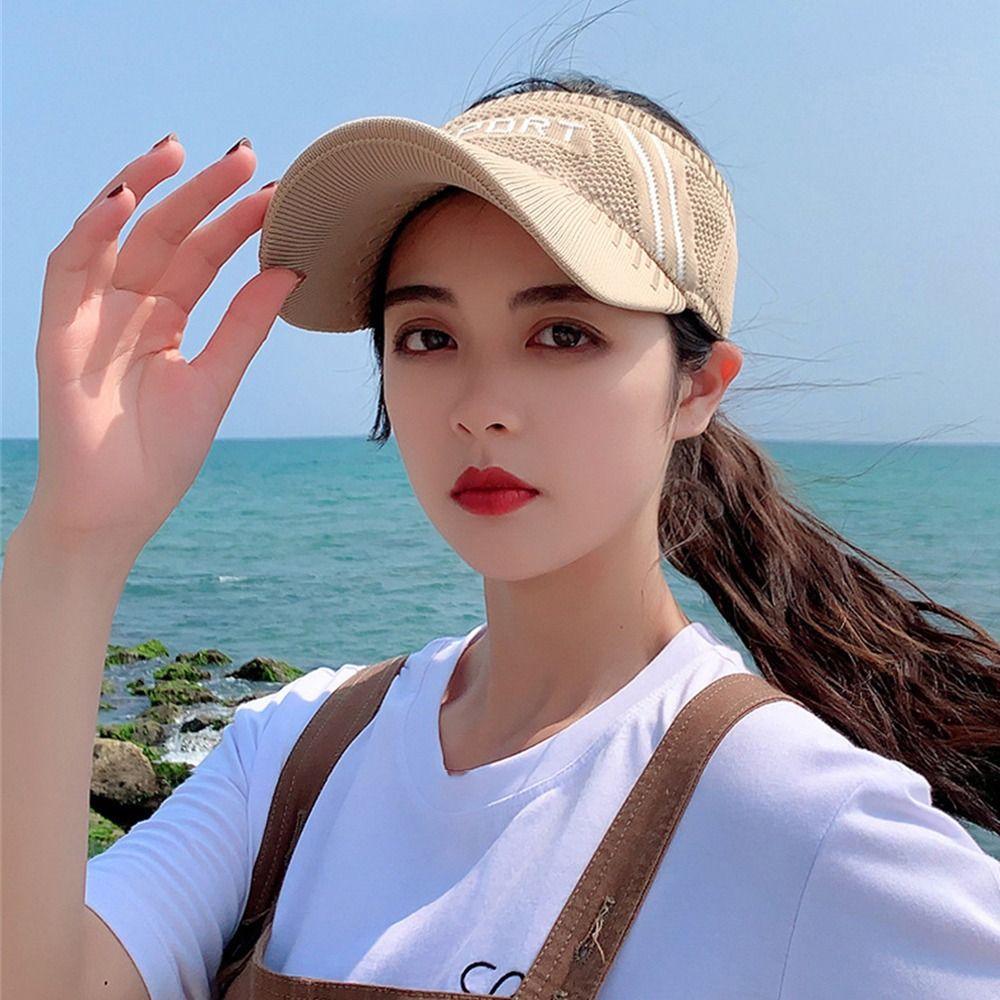 Breathable Baseball Cap Sun Protection Ponytail Hat Fashion Sun Hats Women