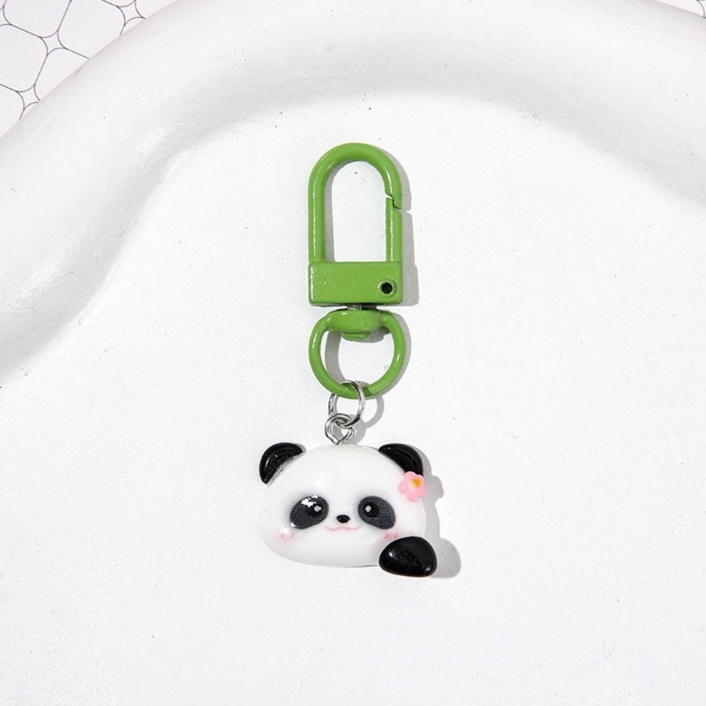 Брелок Бамбуковая Трубка Панда Брелок Мультяшный Суши Панда Брелок Цветок Панда Подвеска Дети