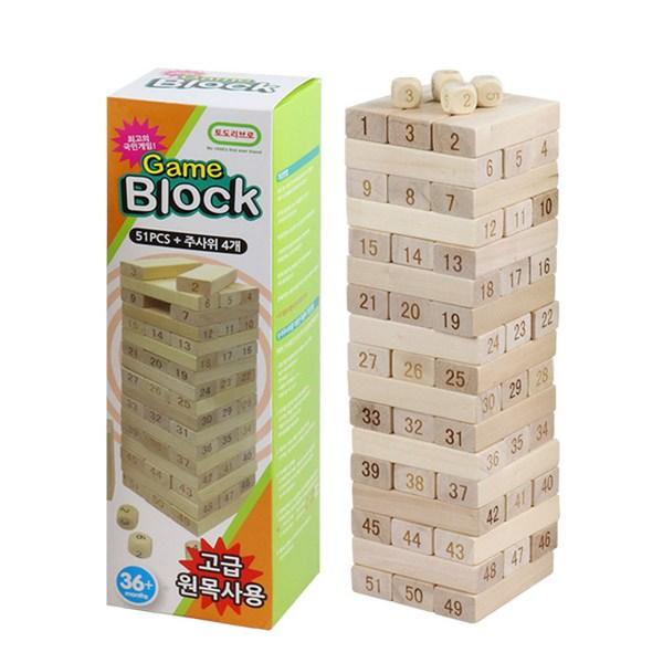 Todoribro Wooden Game Block Box Type, Korea Representative Board Game