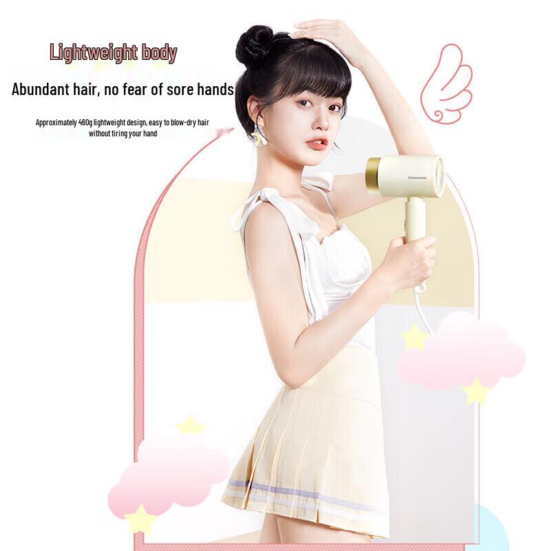 Panasonic EH-WNE5H Ionic Hair Dryer CN plug (adapter included)