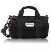 Outdoor Products Mini Boston Bag, 2-Way, with Shoulder Strap, Compact Design, and Pocket, Solid Color, Basic Rough, Black 2