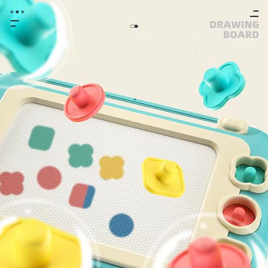 1 Set Painting Board Magnetic Educational Erasable Exercise Hand-on Ability Drawing Board for Kids