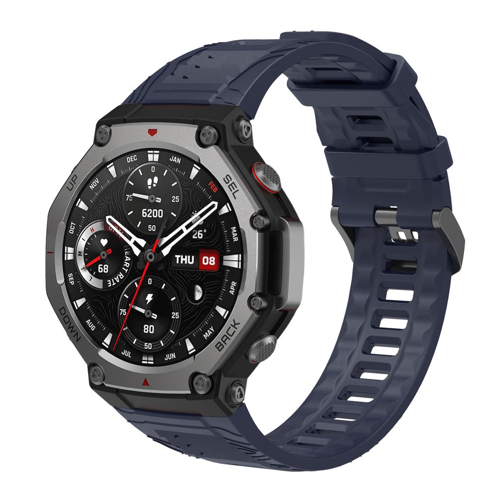 Силиконовый ремешок для часов для умных часов Amazfit T-Rex 3, браслет, наручный ремешок для Huami Amazfit T Rex 3, сменный ремешок