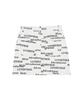 Love Is True Mz Adventurous Glitter Skirt(White)