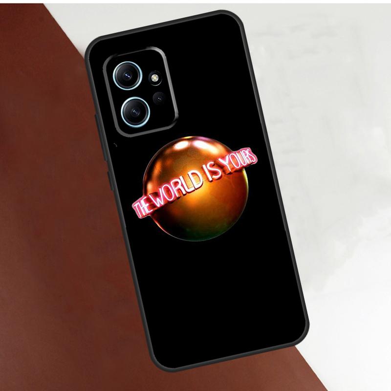 Scarface The World Is Yours Case For Xiaomi Redmi Note 11 10 8 9 12 Pro 9S 10S 11S 12S Redmi 12 9A 9C 10A 10C 12C Cover
