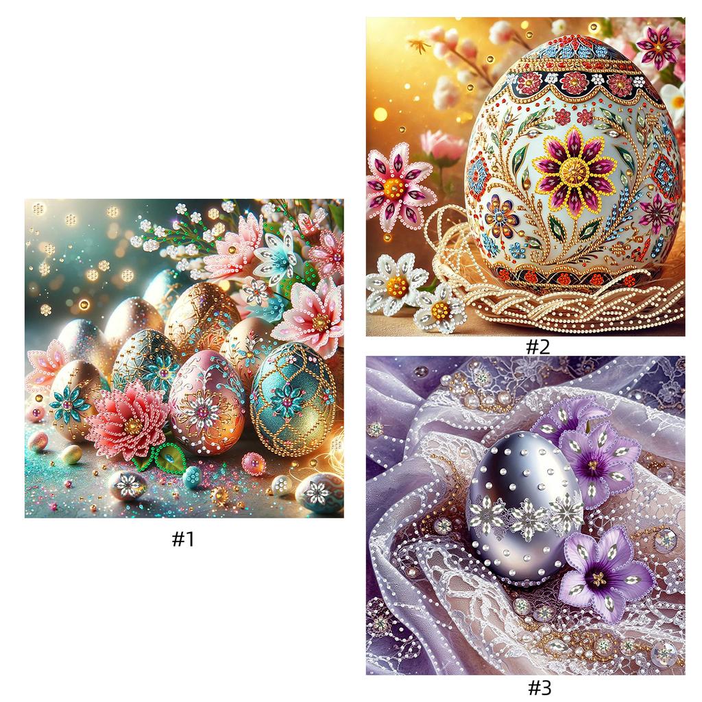 Пасхальная Специальная Форма 5D DIY Частичное Алмазное Раскрашивание Наборы для Взрослых Новичков Домашний Декор Алмазное Искусство Набор 30x30см