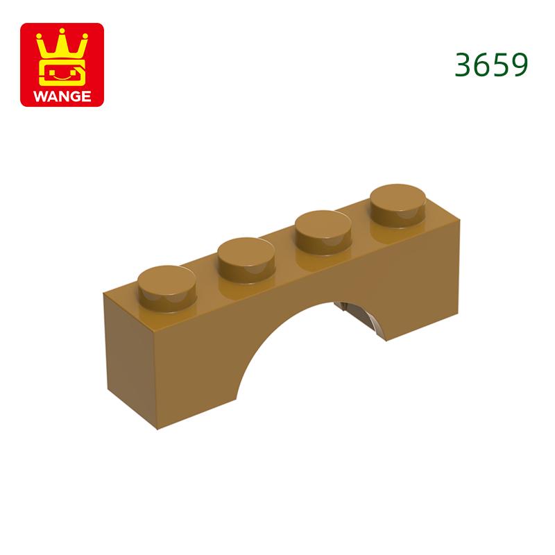 Нетоксичные 81 шт./лот 3659 1x4x2 Плоские арочные строительные блоки Moc Строительные аксессуары Детали Совместимые с Кирпичами Детские игрушки Подарок