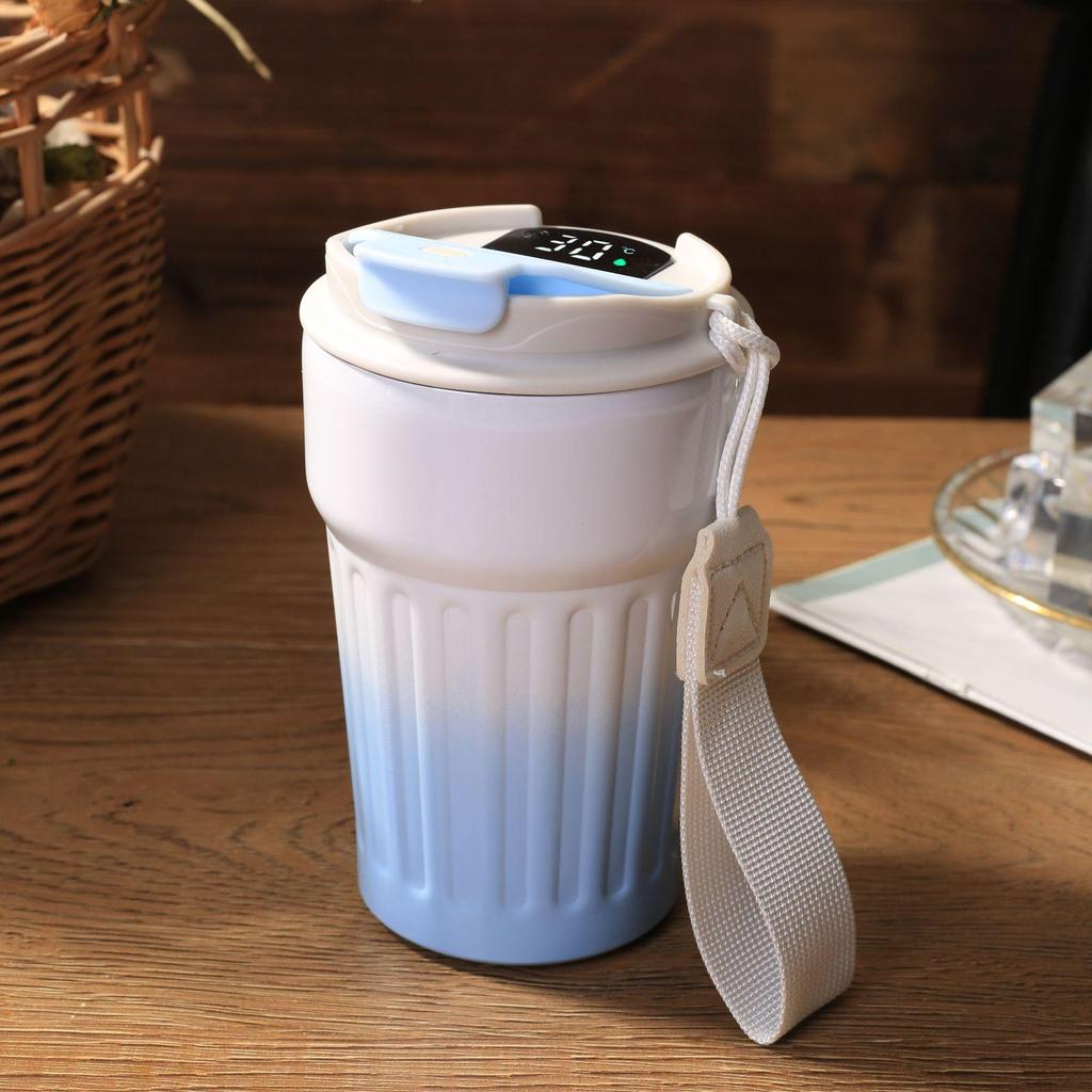 "Smart Temperature Classic Coffee Cup: Portable & Stylish 316 Stainless Steel Event Gift"