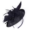 Women Flower Wedding Tea Party Mesh Hair Band Evening Party Fascinator Hat