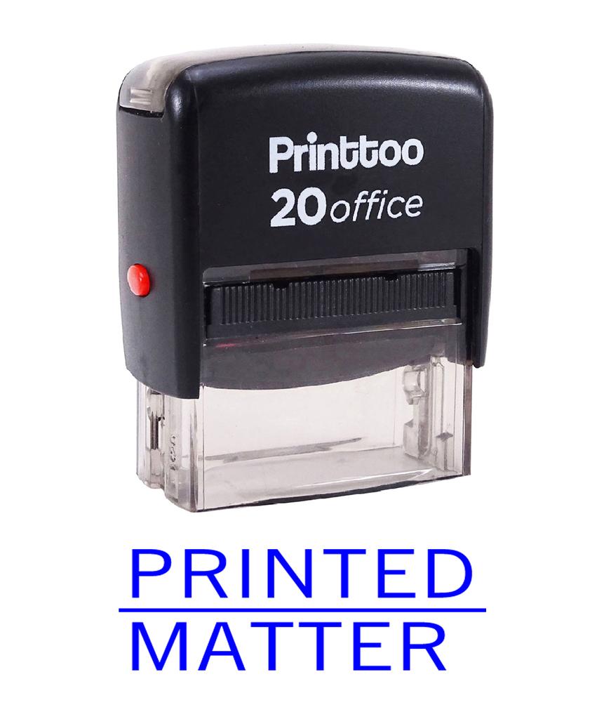 Printtoo Self Inking ПЕЧАТНАЯ МАТЕРИАЛ Штамп офисный стационарный на заказ