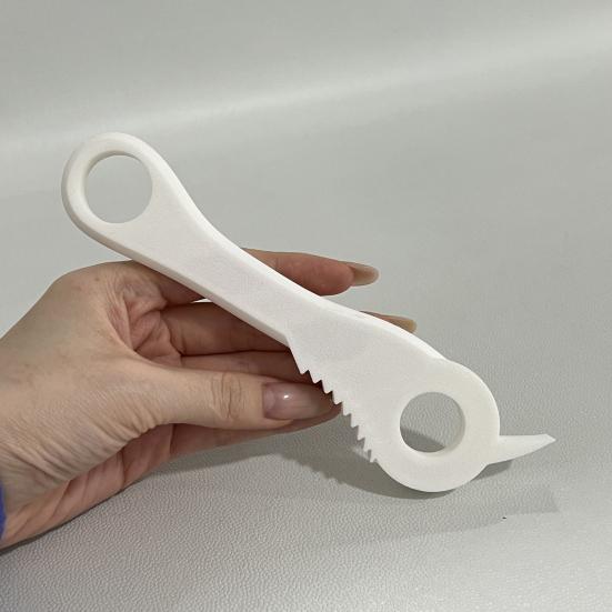 Безопасный ручной консервный нож, напечатанный на 3D-принтере, инструмент с удобной ручкой для легкого открывания, предотвращает порезы, PLA, современный кухонный гаджет