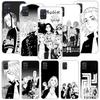 Черный Аниме Чехол Tokyo Aevengers для Samsung Galaxy A52 A32 A22 A12 A02S A50S A30S A51 A31 AA71 Note 20 Ultra 10 S10 Plus