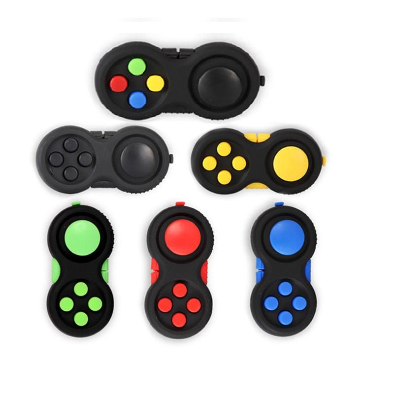 Fidget Pad 10 вариантов игрушек-антистресс в 1 наборе. Превосходные игрушки-антистресс. Fidget Pad в качестве подарка на Рождество, игрушки от тревожности, Фиджет