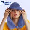 TRAVELBLUE U-образная подушка для путешествий с эффектом памяти и капюшоном