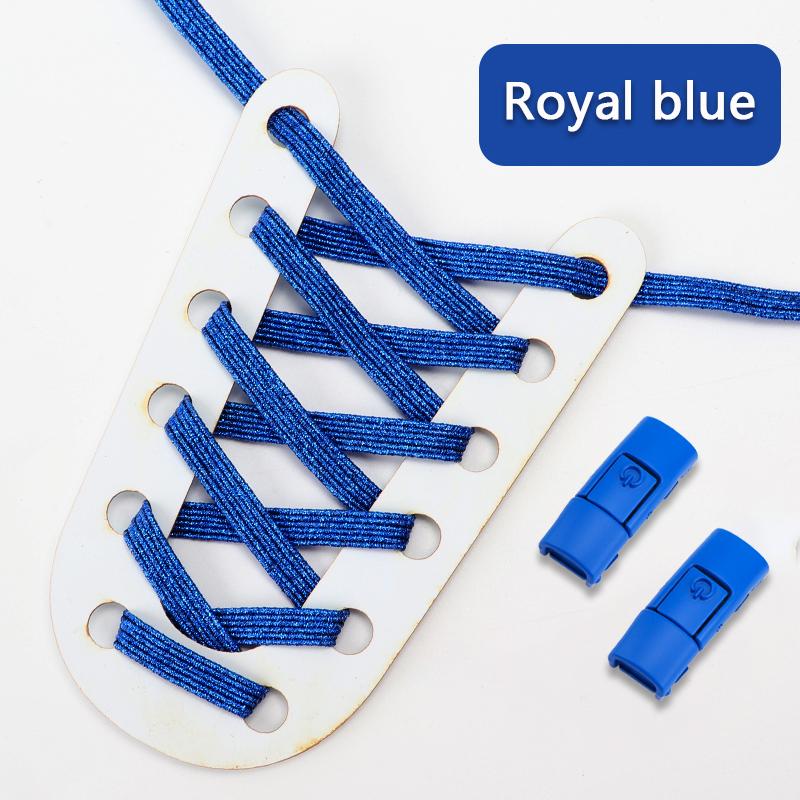 Новые красочные шнурки для обуви без завязок, эластичные шнурки, кроссовки для детей и взрослых, блестящие шнурки без завязок для обуви, аксессуары