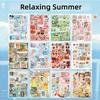 Collage Material 3D Sticker Book Cartoon Style Diary Sticker  Phone Case Decoration