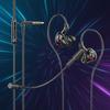 Dual Mic Wired Headset in-Ear Earpiece Headset Stereo Wired Earbuds Wired Earphone  Listen To Music