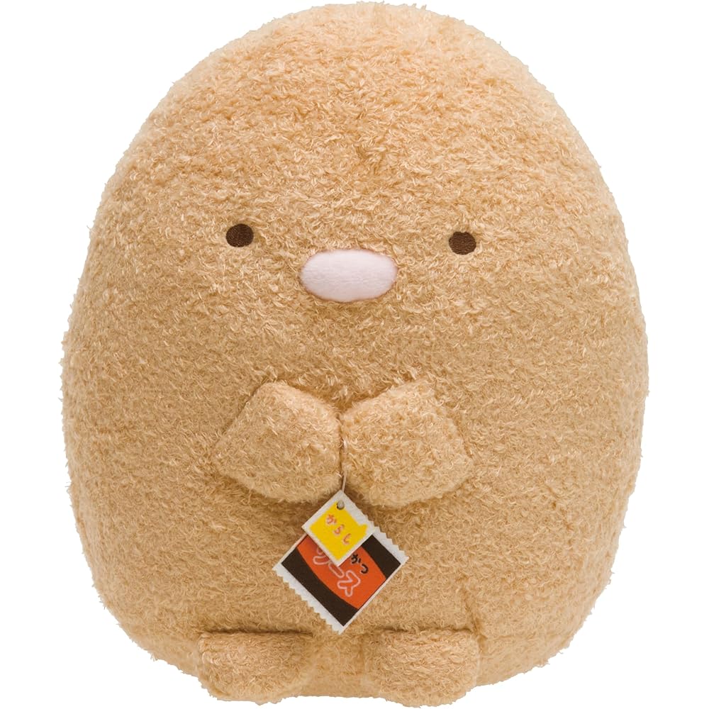 Плюшевая игрушка Sumikko Gurashi M Тонкацу 25 см Мягкая набивная игрушка