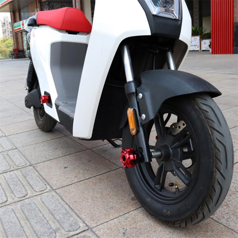 1 Pair Motorcycle Anti-Fall Cup Aluminum Alloy Motorcycle Front Cover Shock Absorber Front Fork Resistance Cup Modified Accessories