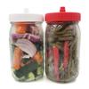 Top Kitchen Tool 86mm Airlock Fermentation Lids for Wide Mouth Mason Jar Fermenter Cap Jar Cover