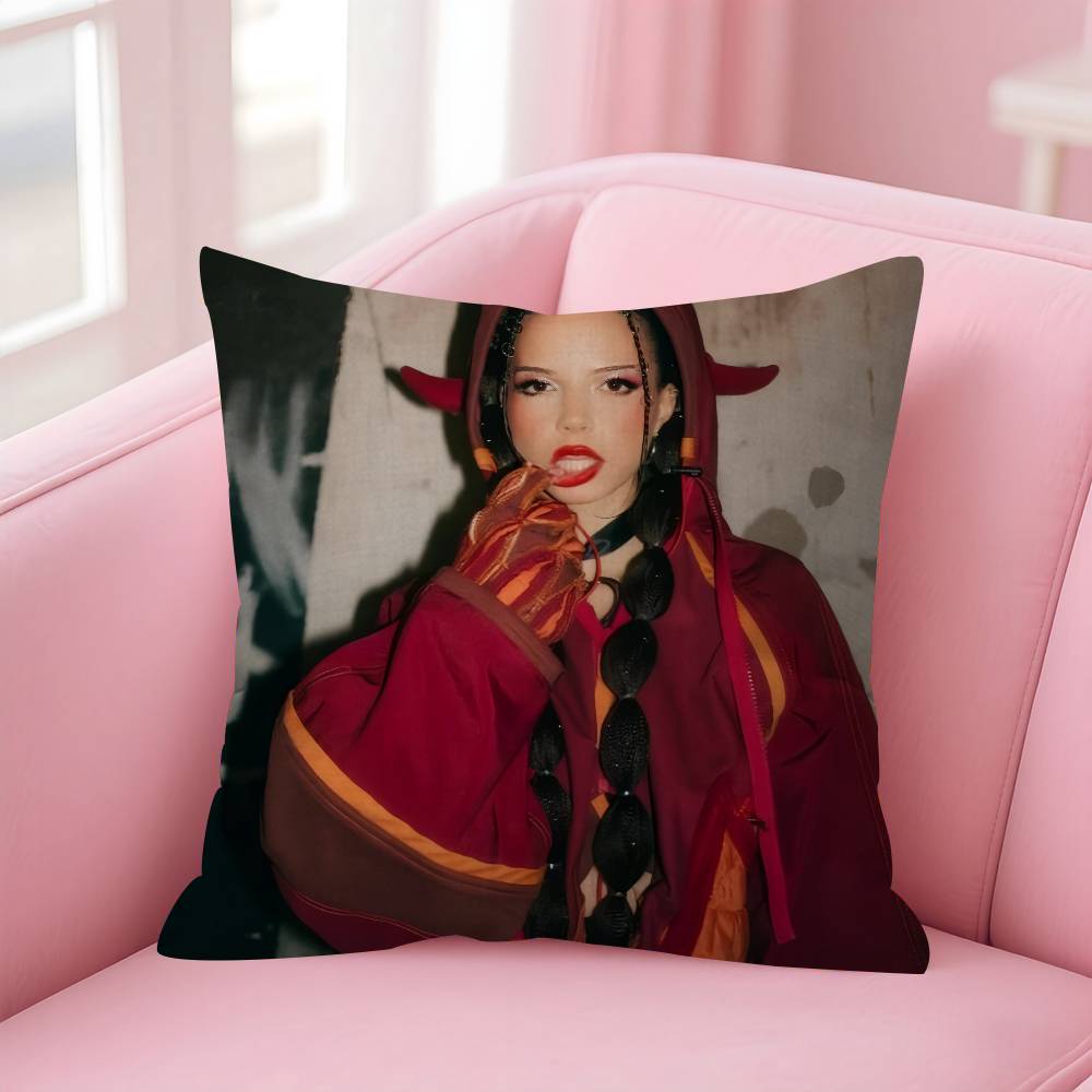 Singer Nina CChuba Pillow Covers Cartoon Sofa Decorative Home Doublesided Printing Short Plush Cute Cushion Cover