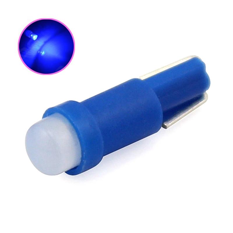 10шт Автомобильная светодиодная лампа T5 1Smd Автомобильная светодиодная лампа COB COB Индикаторная лампа для приборов